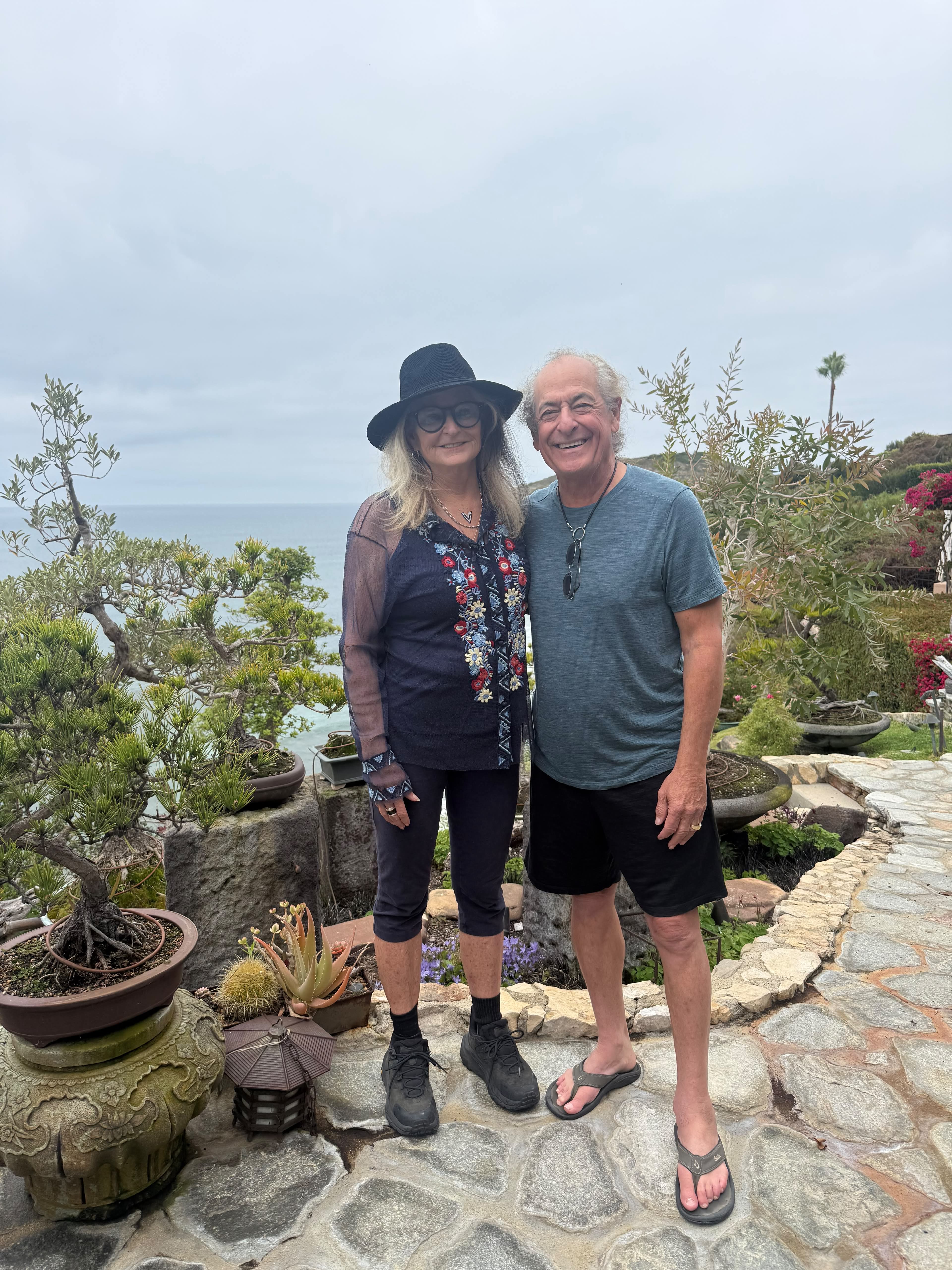 Carolyn Costin with her husband Bruce